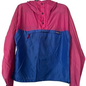 Patagonia Pink and Blue Windbreaker